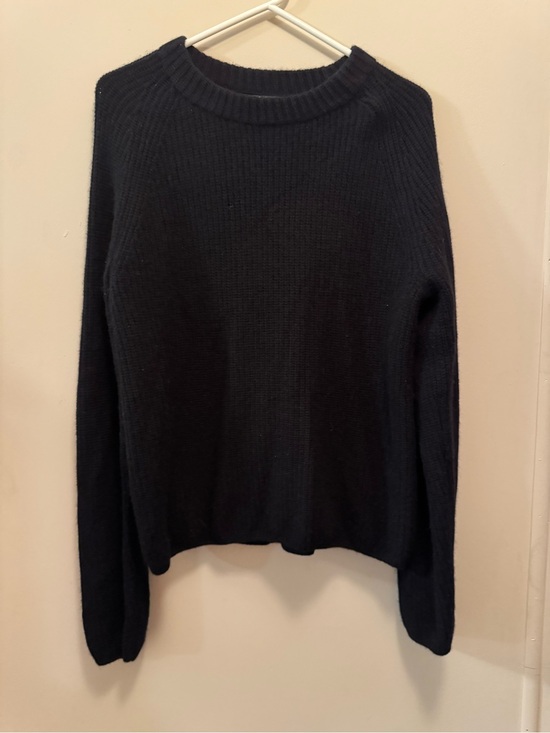 Quince Sweaters - Quince Black Cashmere Sweater Size L